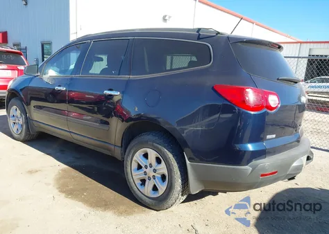 2011 Chevrolet Traverse Ls из США, поврежденный, VIN 1GNKREED1BJ187955